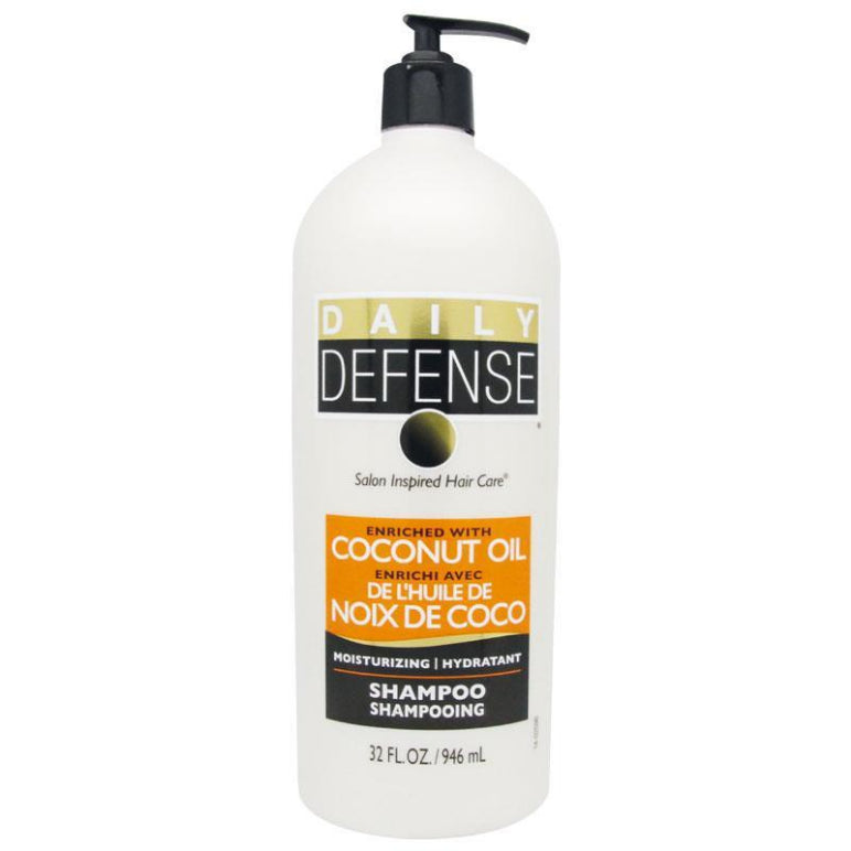 Daily Defense Coconut Oil Shampoo 946ml front image on Livehealthy HK imported from Australia