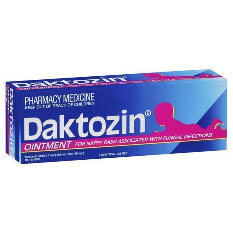 Daktozin Ointment 15g front image on Livehealthy HK imported from Australia