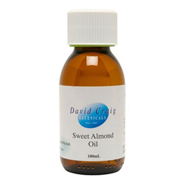 David Craig Almond Oil Sweet BP 100ml front image on Livehealthy HK imported from Australia