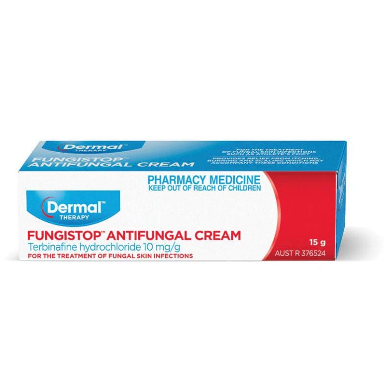 Dermal Therapy Fungistop 3 In 1 Antifungal Cream 15g front image on Livehealthy HK imported from Australia