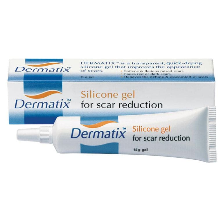 Dermatix Scar Reduction Gel 15g front image on Livehealthy HK imported from Australia
