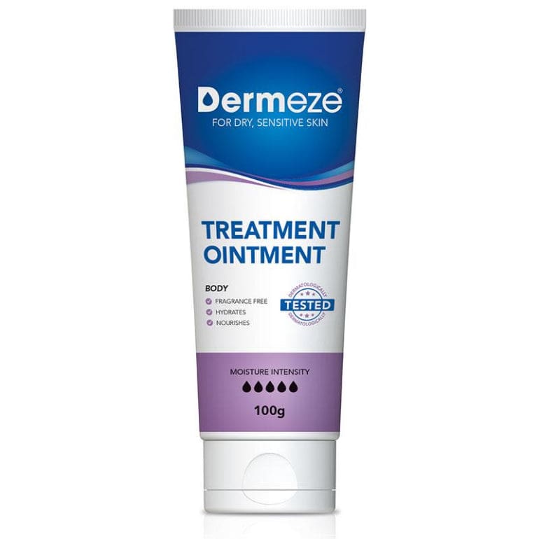 Dermeze Treatment Ointment 100g front image on Livehealthy HK imported from Australia