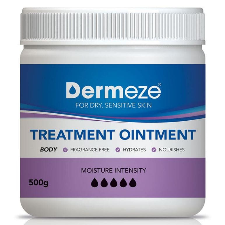 Dermeze Treatment Ointment 500g front image on Livehealthy HK imported from Australia