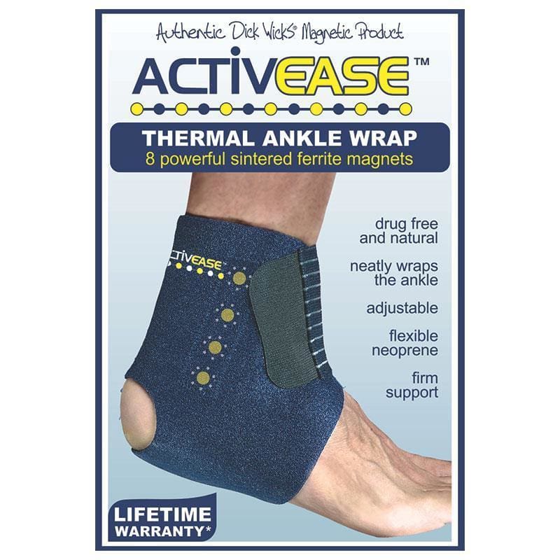 Dick Wicks ActivEase Thermal Ankle Support front image on Livehealthy HK imported from Australia