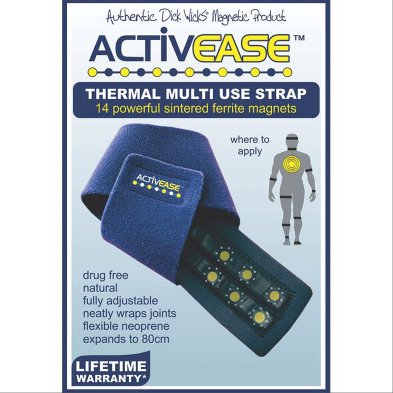 Dick Wicks ActivEase Thermal Multi Use Strap front image on Livehealthy HK imported from Australia