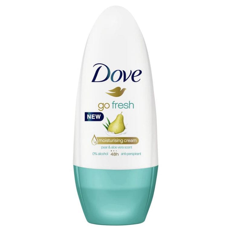 Dove Antiperspirant Deodorant Fresh Pear Roll On 50ml front image on Livehealthy HK imported from Australia