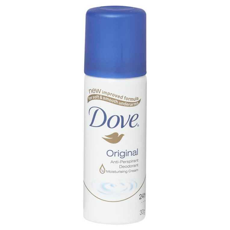 Dove Deodorant Anti-Perspirant Original 30g front image on Livehealthy HK imported from Australia