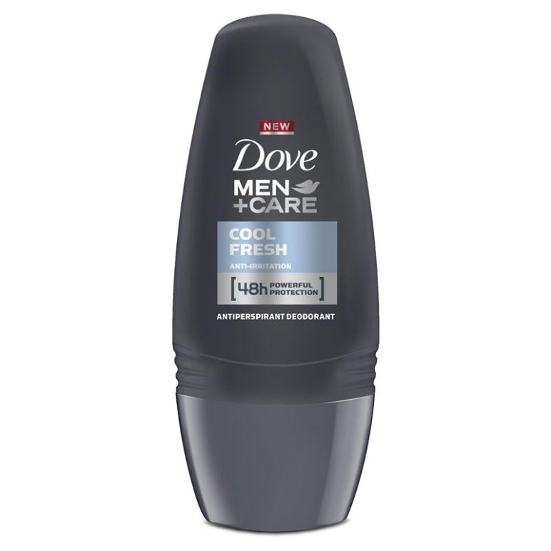Dove for Men Antiperspirant Deodorant Clean Fresh Roll On 50ml front image on Livehealthy HK imported from Australia