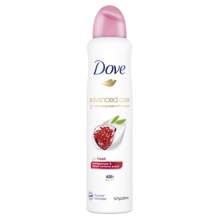 Dove for Women Advance Care Go Fresh Pomegranate 220ml front image on Livehealthy HK imported from Australia