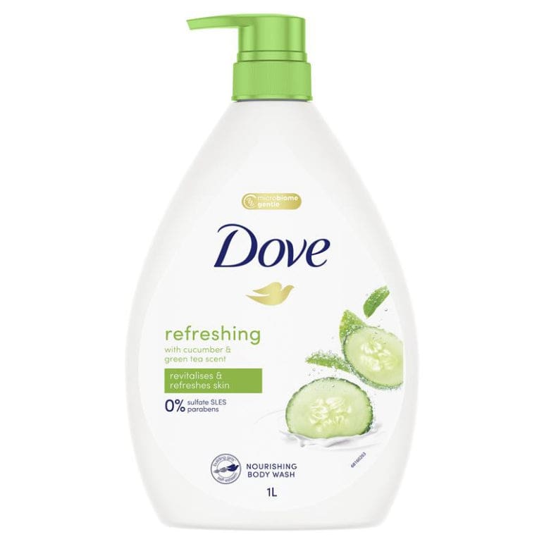 Dove Go Fresh Body Wash Fresh Touch 1L front image on Livehealthy HK imported from Australia