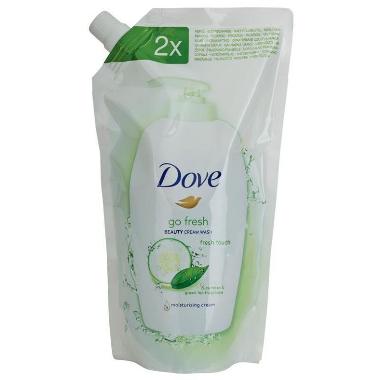 Dove Hand Wash Refill Go Fresh 500ml front image on Livehealthy HK imported from Australia