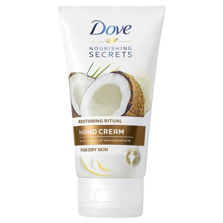 Dove Nourishing Secrets Restoring Ritual Coconut Hand Cream 75ml front image on Livehealthy HK imported from Australia