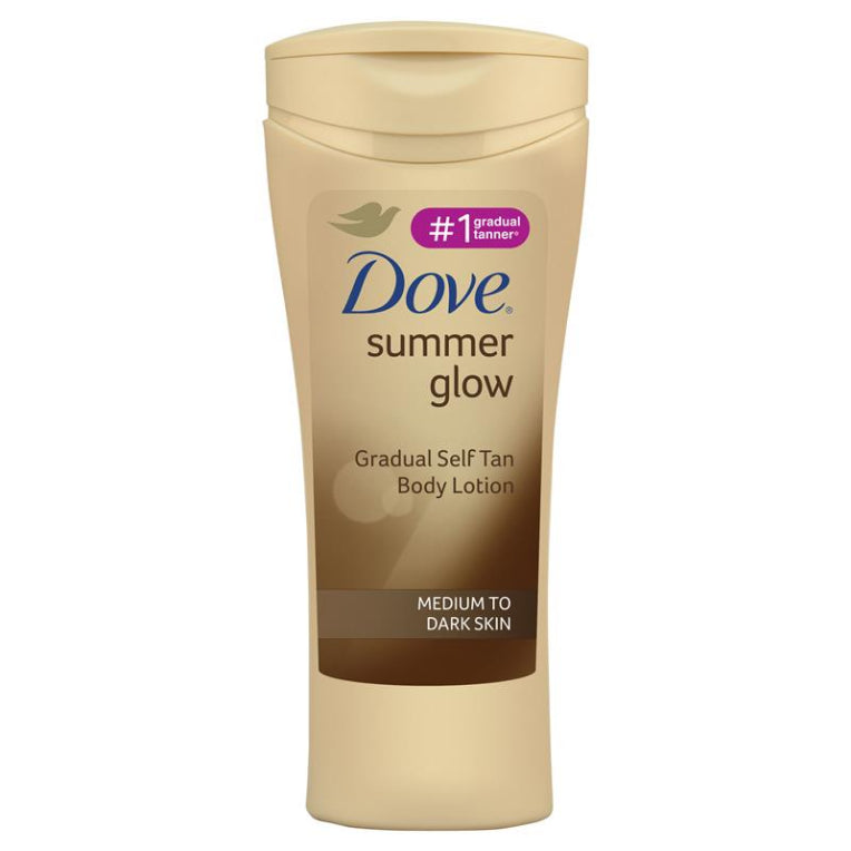 Dove Summer Glow Medium - Dark Skin 400ml front image on Livehealthy HK imported from Australia