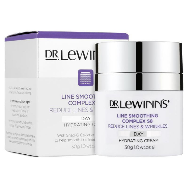 Dr LeWinn's Line Smoothing Complex S8 Hydrating Day Cream 30g front image on Livehealthy HK imported from Australia