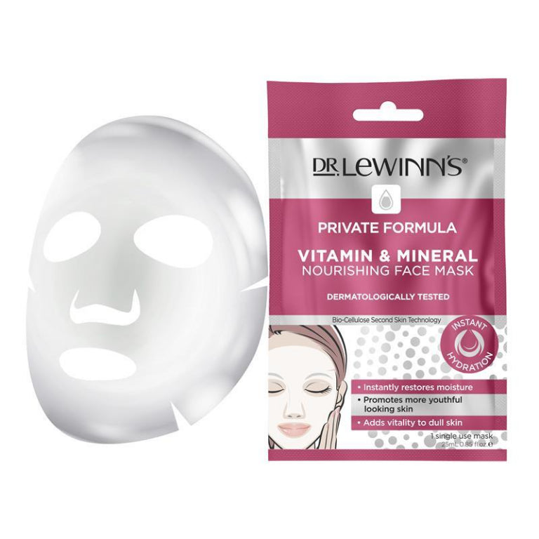Dr LeWinn's Private Formula Vitamin Sheet Mask front image on Livehealthy HK imported from Australia