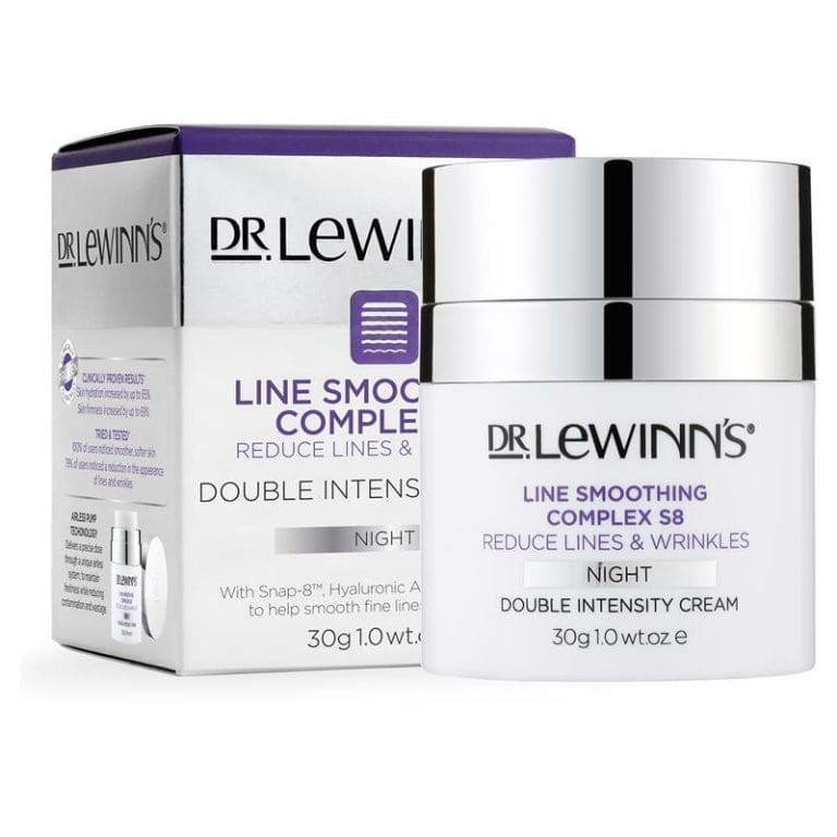 Dr LeWinn's Line Smoothing Complex S8 Double Intensity Night Cream 30g front image on Livehealthy HK imported from Australia