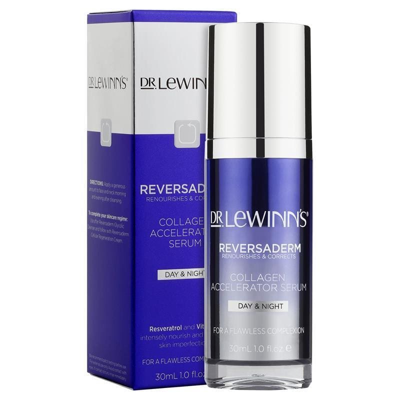 Dr LeWinn's Reversaderm Collagen Accelerating Serum 30ml front image on Livehealthy HK imported from Australia