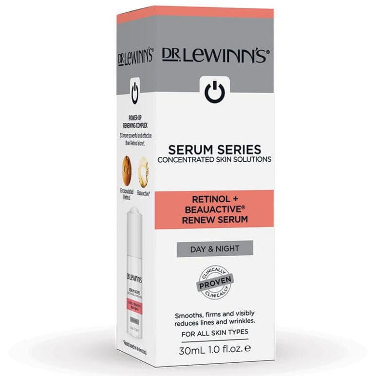 Dr. LeWinn's Serum Series Retinol + Beauactive Renew Serum 30ml front image on Livehealthy HK imported from Australia