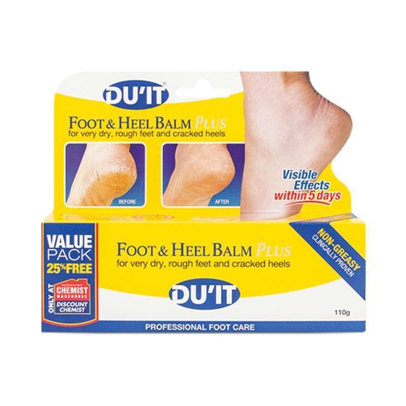DUIT Foot & Heel Balm Plus 110g front image on Livehealthy HK imported from Australia