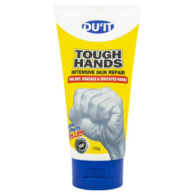 DUIT Tough Hands Intensive Hand Cream for Dry Hands 150g front image on Livehealthy HK imported from Australia
