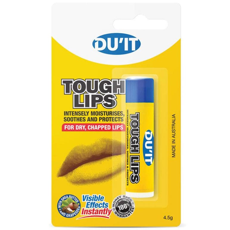 DUIT Tough Lips Antioxidant Lip Balm 4.5g front image on Livehealthy HK imported from Australia