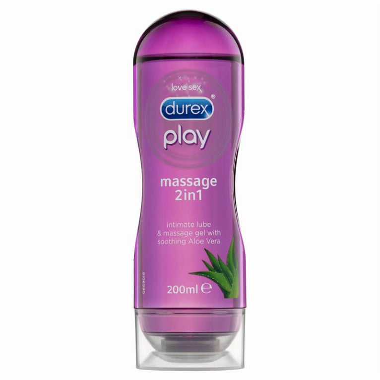 Durex Play Lubricant Massage 2 in 1 200ml front image on Livehealthy HK imported from Australia