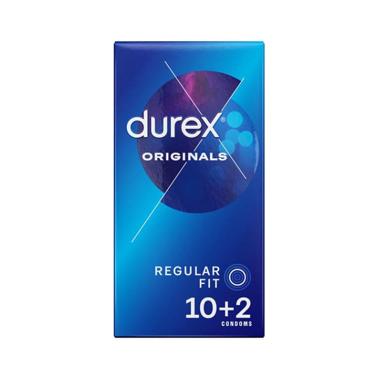 Durex Regular Condoms Original 10 Pack front image on Livehealthy HK imported from Australia
