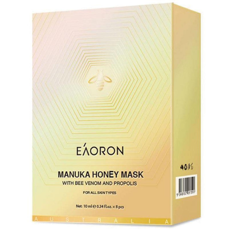 Eaoron Manuka Honey Mask 8 x 10ml Capsules front image on Livehealthy HK imported from Australia