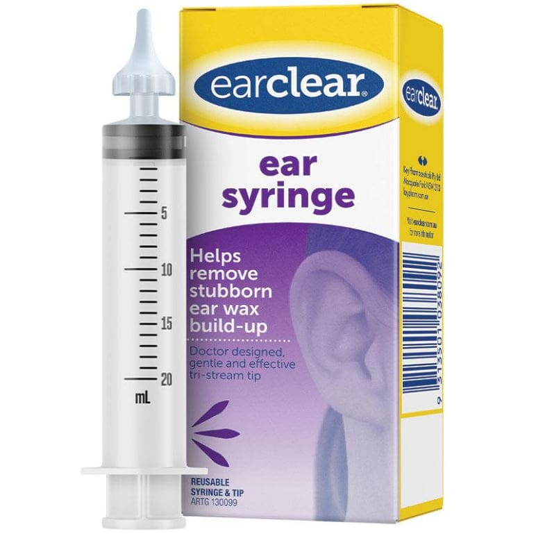 EarClear Ear Syringe front image on Livehealthy HK imported from Australia