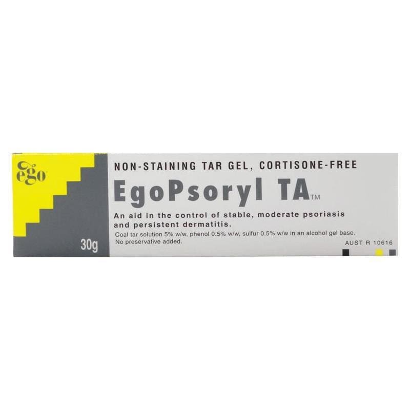 EgoPsoryl TA Tube 30g front image on Livehealthy HK imported from Australia