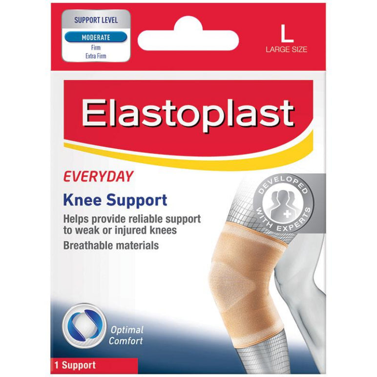 Elastoplast Everyday Knee Support L front image on Livehealthy HK imported from Australia