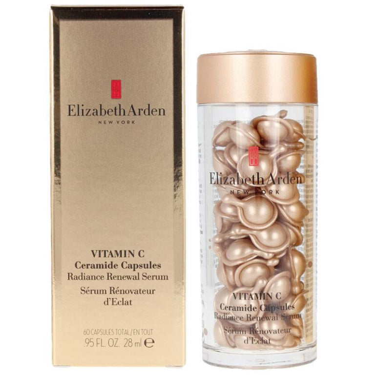 Elizabeth Arden Vitamin C Ceramide Capsules Radiance Renewal Serum 60 Pieces front image on Livehealthy HK imported from Australia