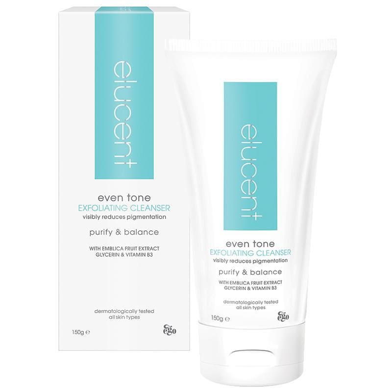 Elucent Even Tone Exfoliating Cleanser 150g front image on Livehealthy HK imported from Australia