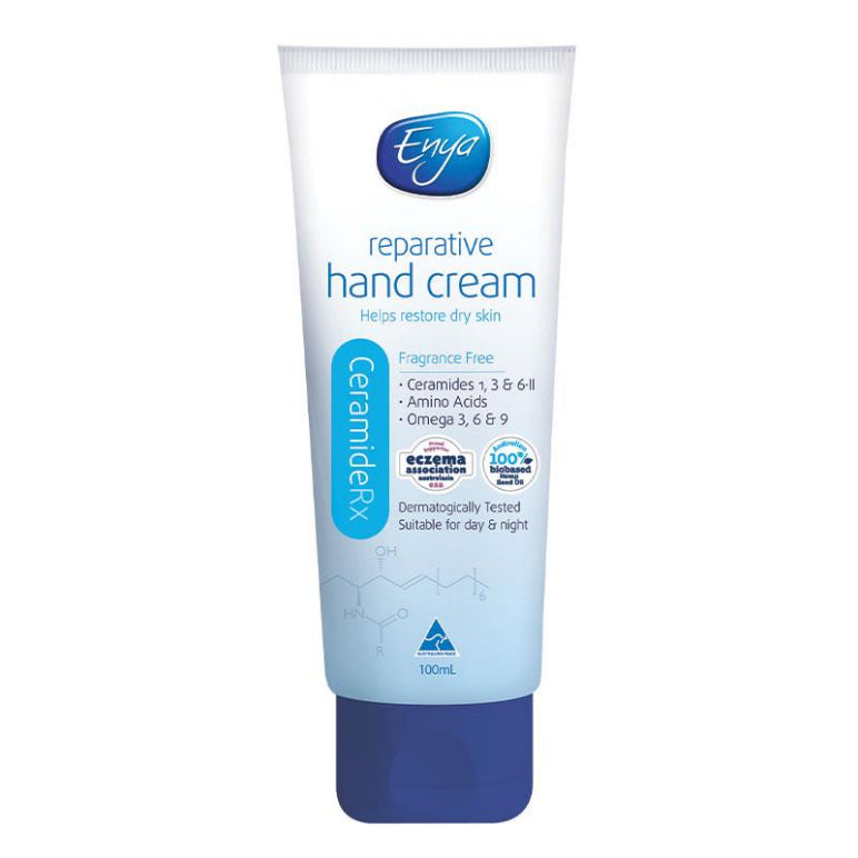 Enya CeramideRx Reparative Hand Cream 100ml front image on Livehealthy HK imported from Australia