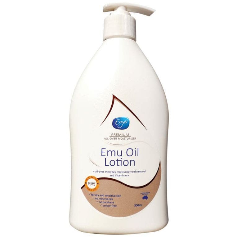 Enya Emu Oil Lotion 500ml front image on Livehealthy HK imported from Australia
