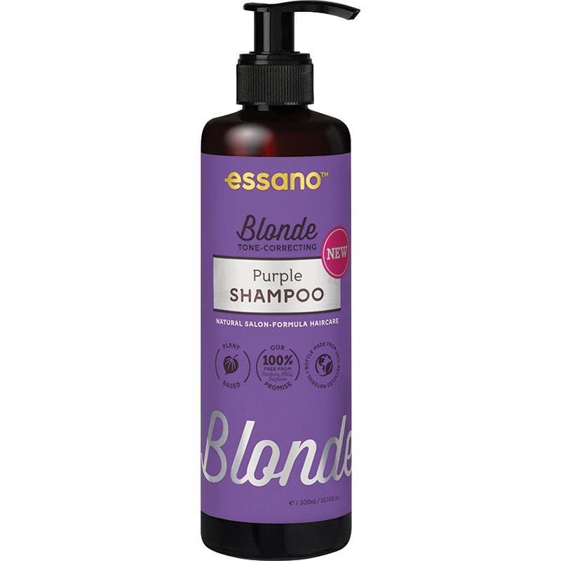 Essano Blonde Purple Shampoo 300ml front image on Livehealthy HK imported from Australia