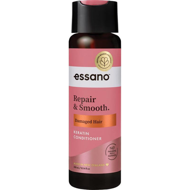 Essano Keratin Complex Smoothing Conditioner 300ml front image on Livehealthy HK imported from Australia