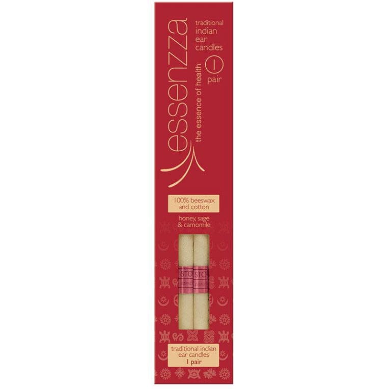 Essenzza Indian Ear Candles 1 Pair front image on Livehealthy HK imported from Australia