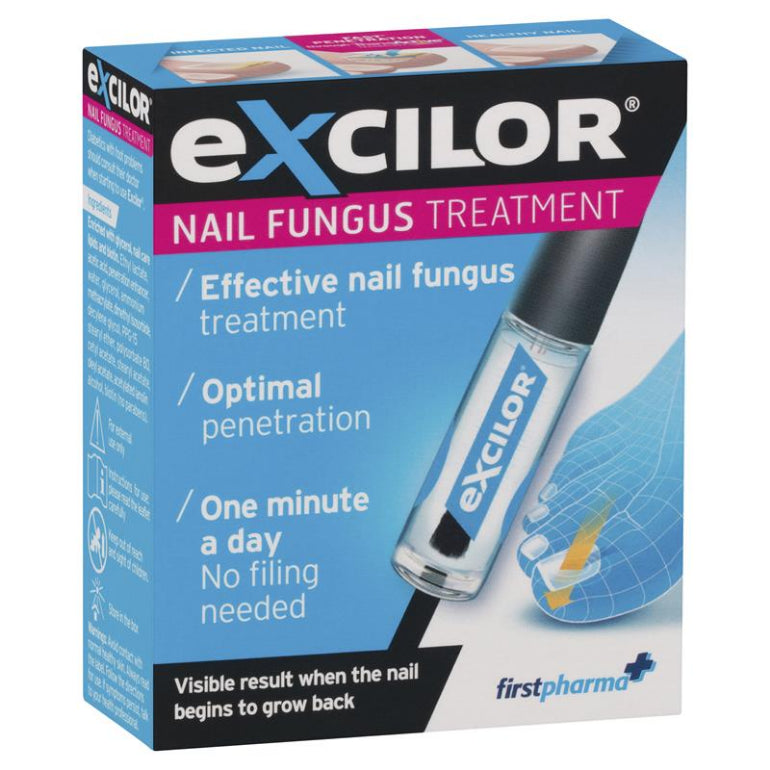 Excilor Fungal Nail Solution 3.3ml front image on Livehealthy HK imported from Australia