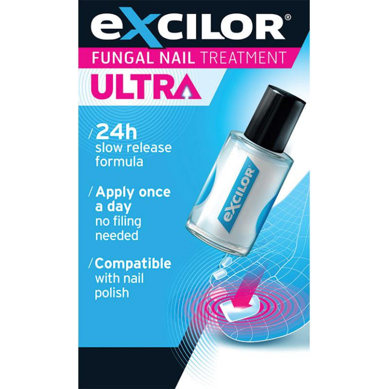 Excilor Ultra Fungal Nail Treatment 30ml front image on Livehealthy HK imported from Australia