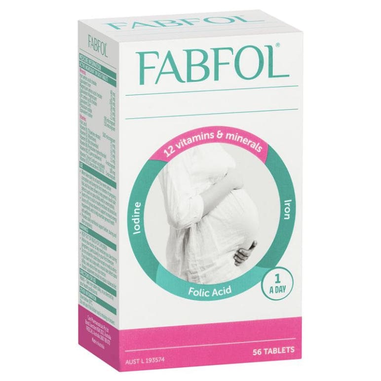 Fabfol 56 Tablets front image on Livehealthy HK imported from Australia