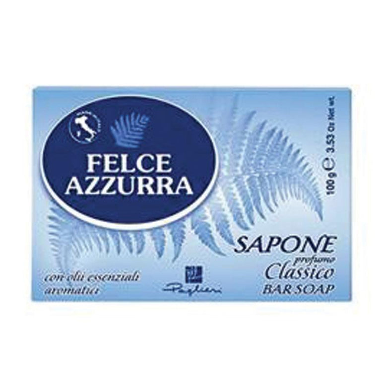 Felce Azzurra Classico Soap Bar 100g front image on Livehealthy HK imported from Australia