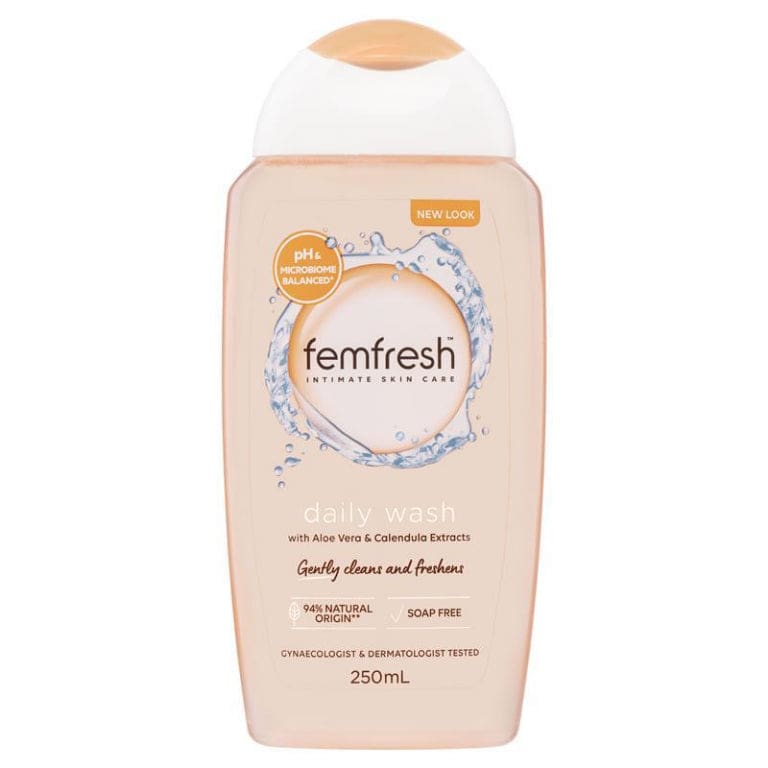 Femfresh Daily Wash 250ml front image on Livehealthy HK imported from Australia