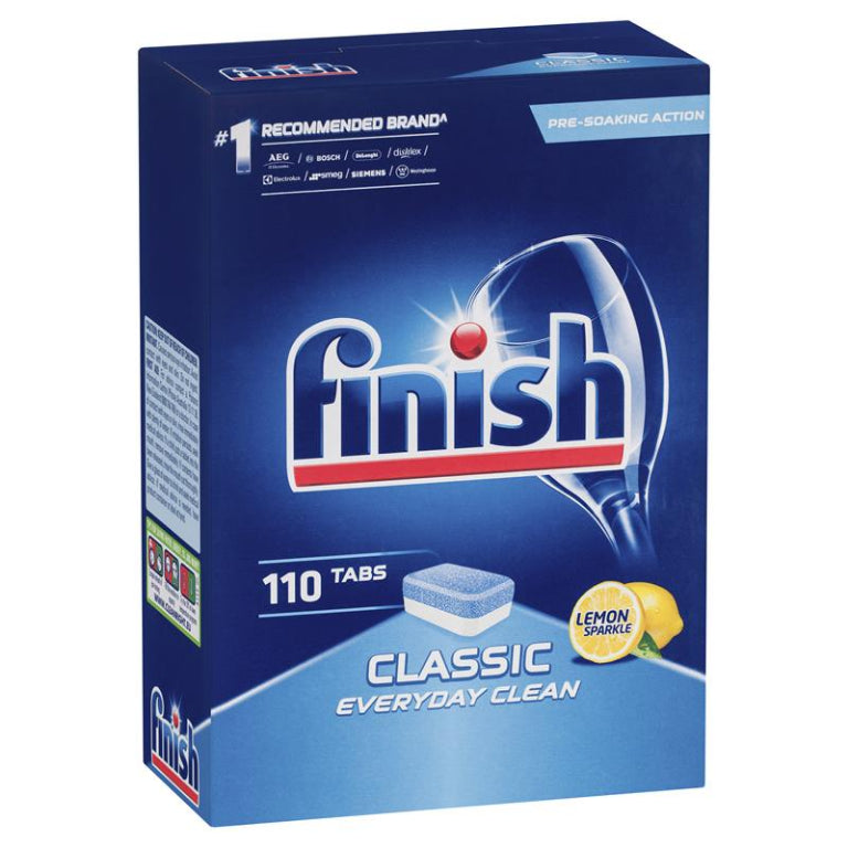 Finish Classic Tablet 110 Pack front image on Livehealthy HK imported from Australia