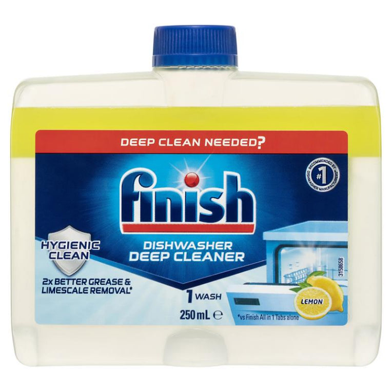 Finish Dishwasher Cleaner Lemon 250mL front image on Livehealthy HK imported from Australia