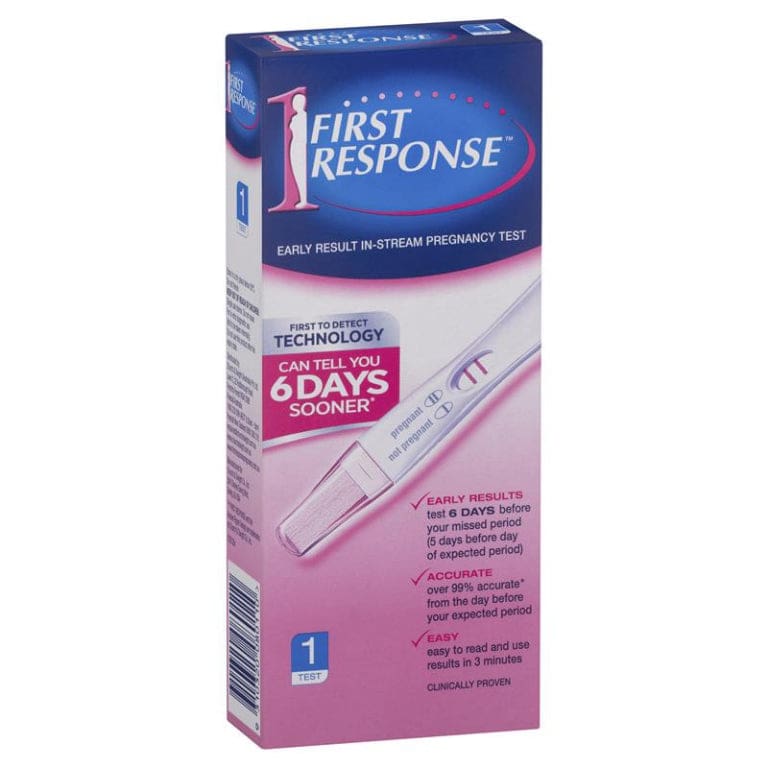 First Response Instream Preganancy Test 1 Test front image on Livehealthy HK imported from Australia