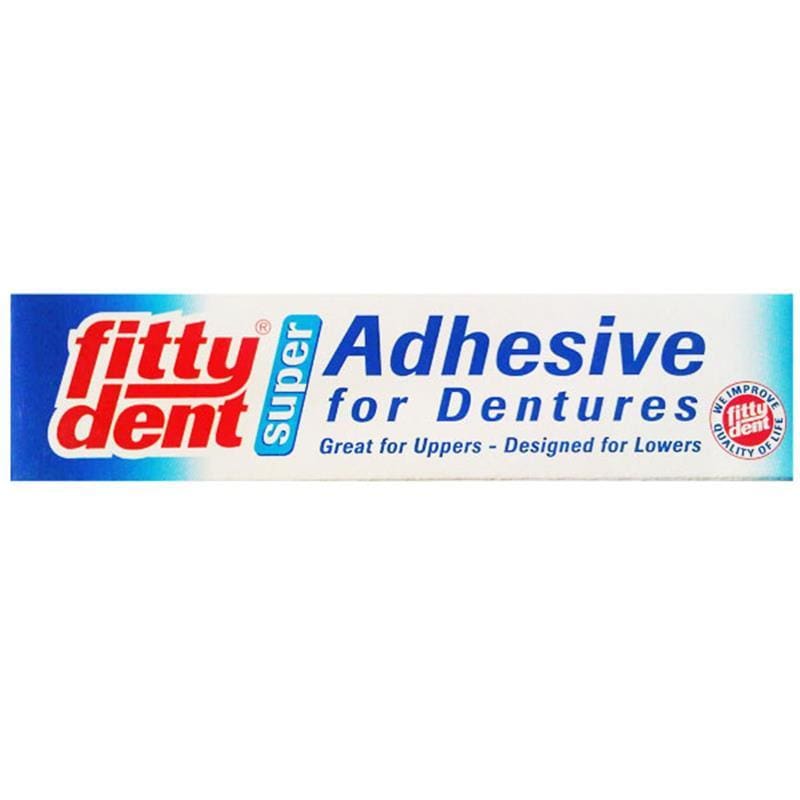 Fittydent Denture Adhesive 40g front image on Livehealthy HK imported from Australia