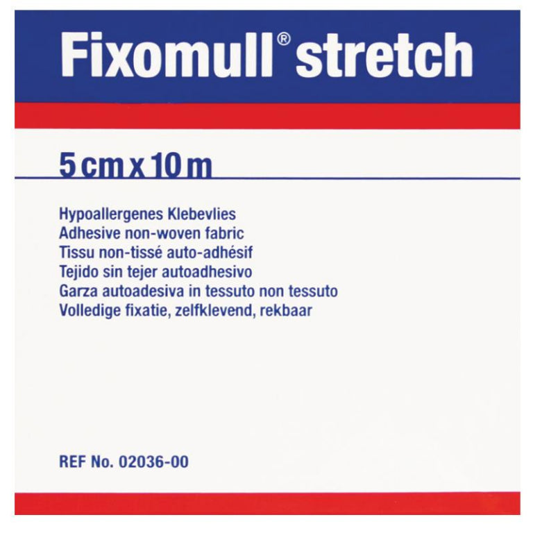 FIXOMULL STRETCH 5CM X 5M GARZA AUTOADESIVA IN TESSUTO-NON TESSUTO 