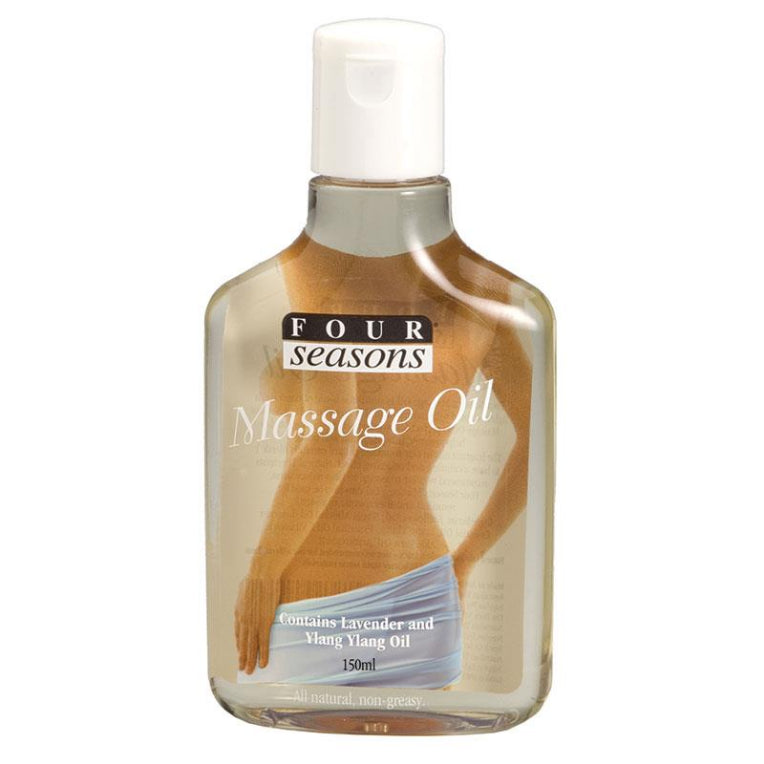 Four Seasons Massage Oil 150ml front image on Livehealthy HK imported from Australia