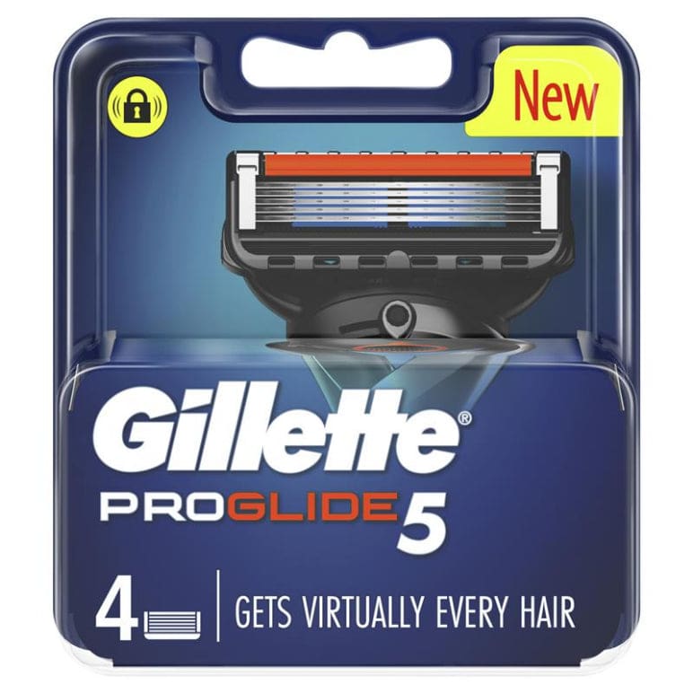 Fusion ProGlide Flexball Razor Blades 4 Cartridges Refills front image on Livehealthy HK imported from Australia